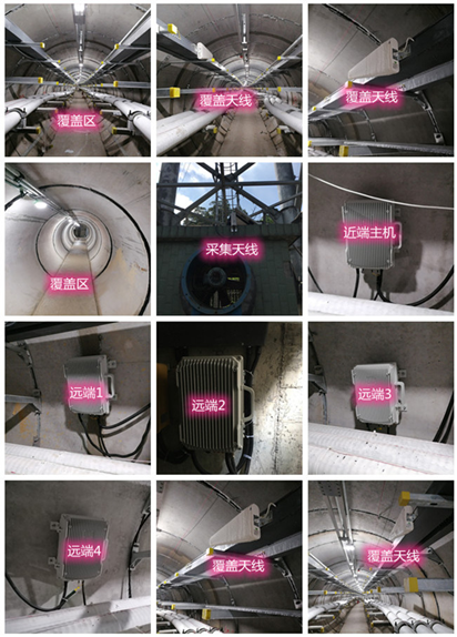  富川电力管廊覆盖天线方案案例
